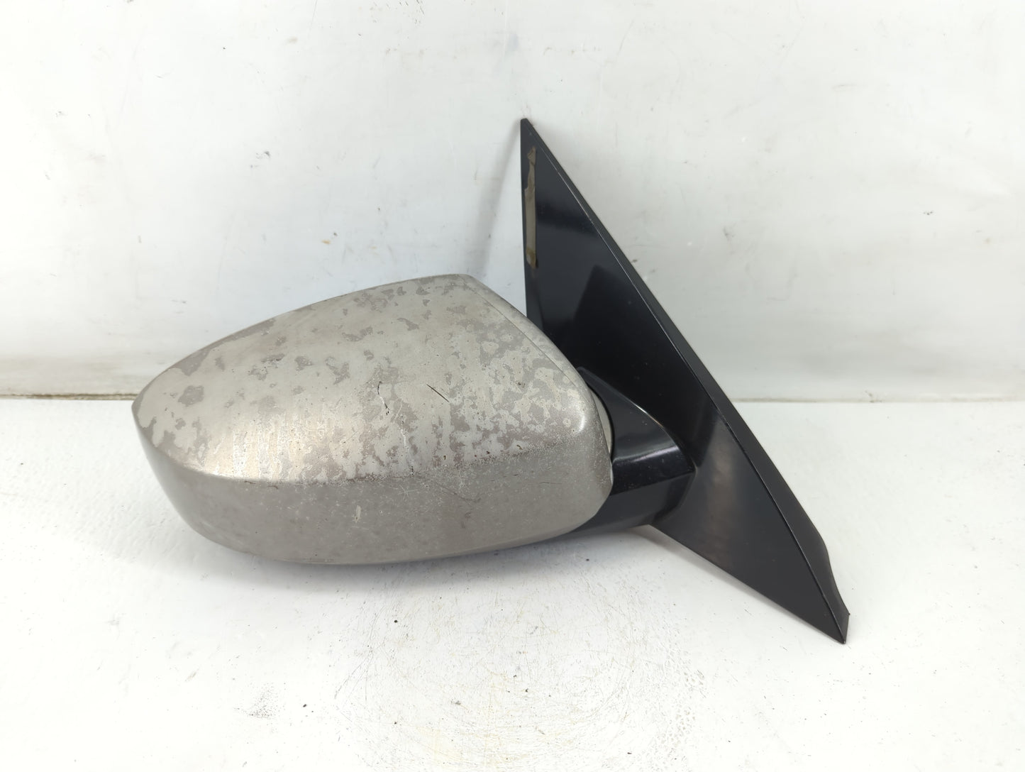 2004-2008 Nissan Maxima Passenger Right Side View Manual Door Mirror Grey - Oemusedautoparts1.com