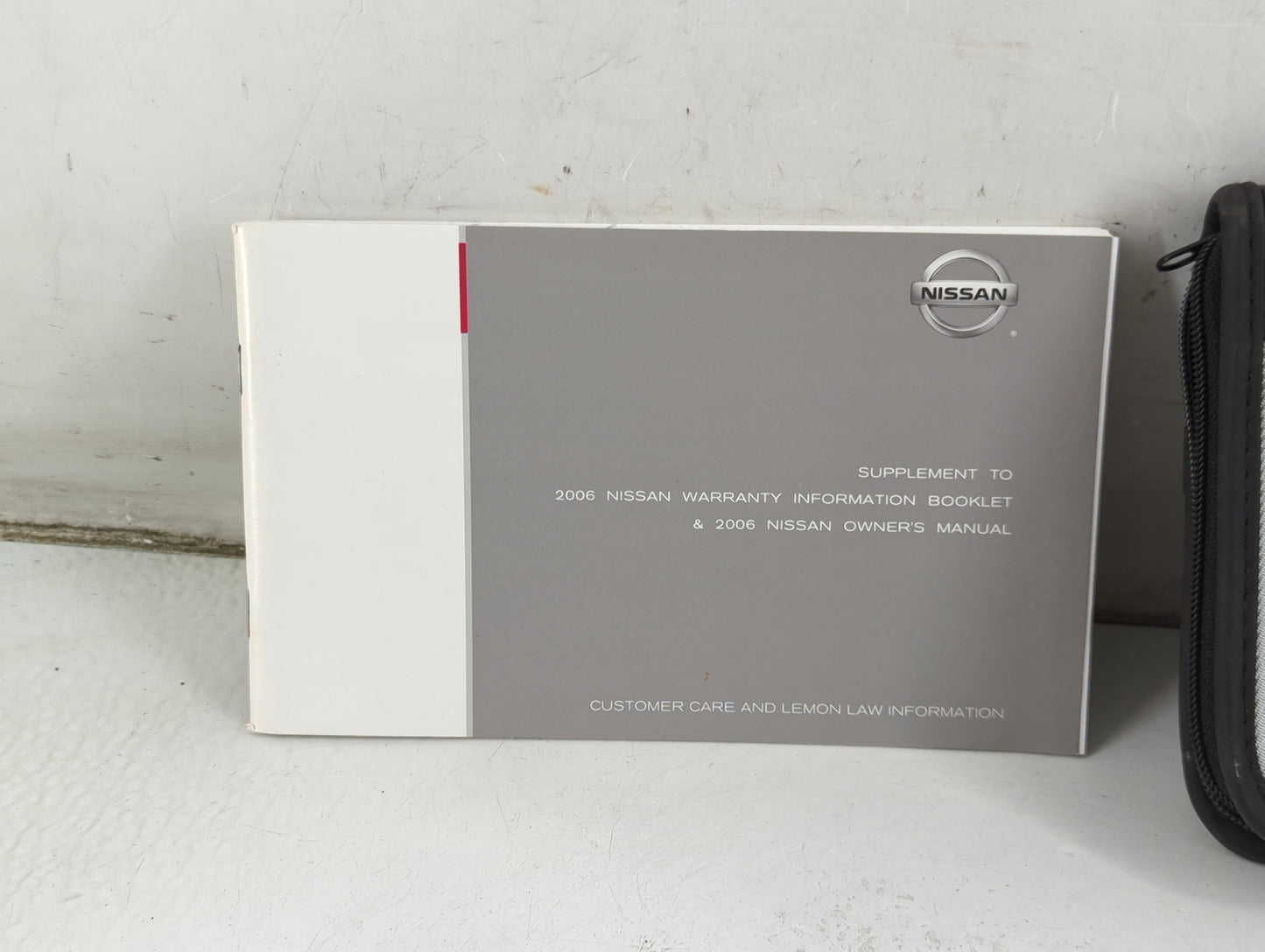 2006 Nissan Murano Owners Manual Book Guide P/N:CA016 OEM Used Auto Parts - Oemusedautoparts1.com