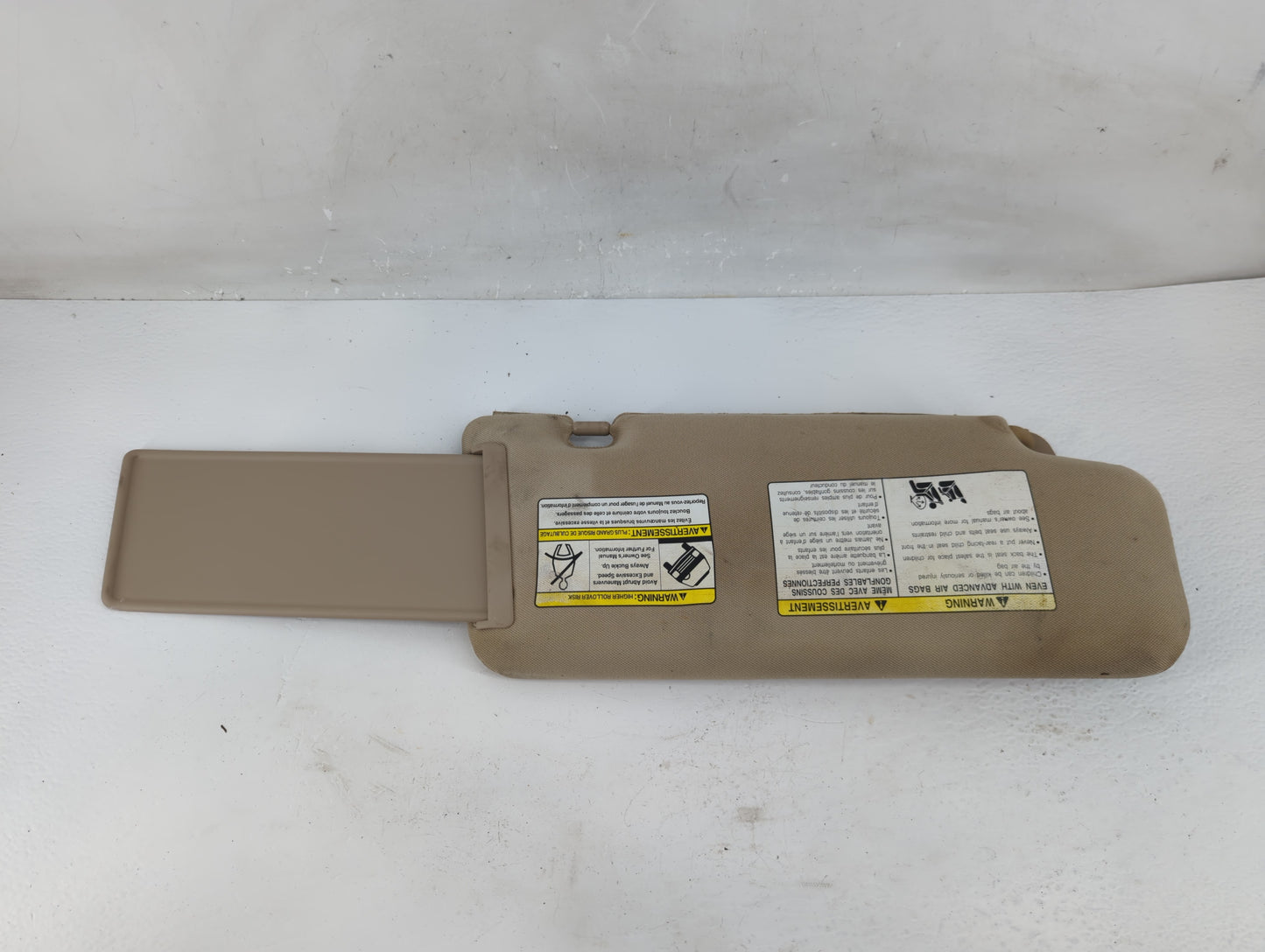2006-2007 Nissan Murano Sun Visor Shade Replacement Driver Left Mirror Fits Fits 2006 2007 OEM Used Auto Parts - Oemusedauto