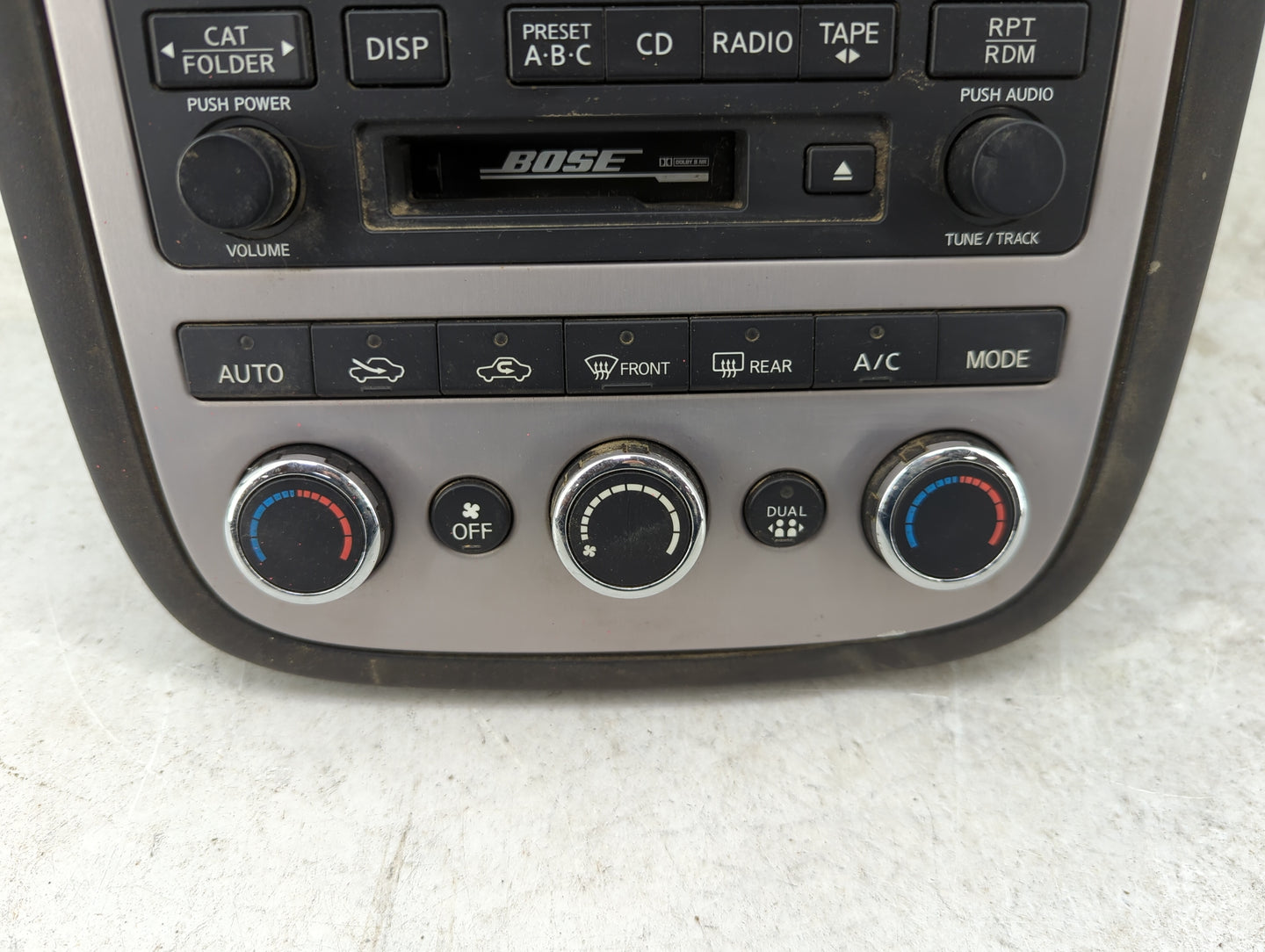 2006-2007 Nissan Murano Radio AM FM Cd Player Receiver Replacement P/N:28188CC200 PN-2764H Fits Fits 2006 2007 OEM Used Auto