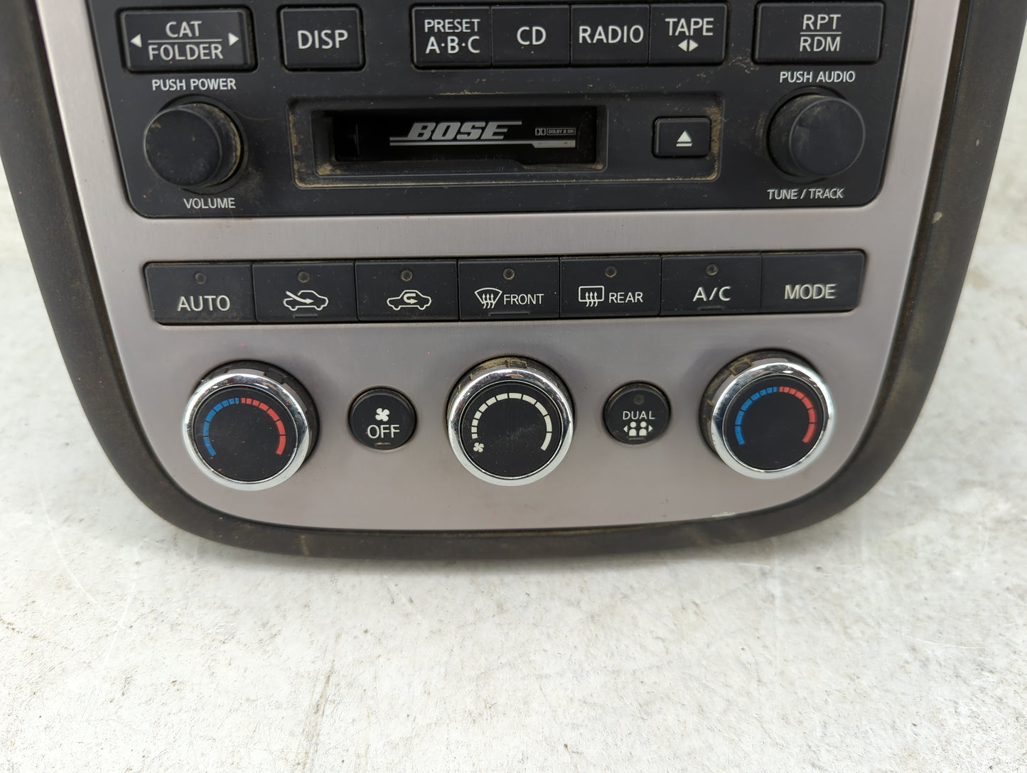 2006-2007 Nissan Murano Radio AM FM Cd Player Receiver Replacement P/N:28188CC200 PN-2764H Fits Fits 2006 2007 OEM Used Auto