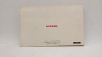 2006 Nissan Murano Owners Manual Book Guide OEM Used Auto Parts - Oemusedautoparts1.com