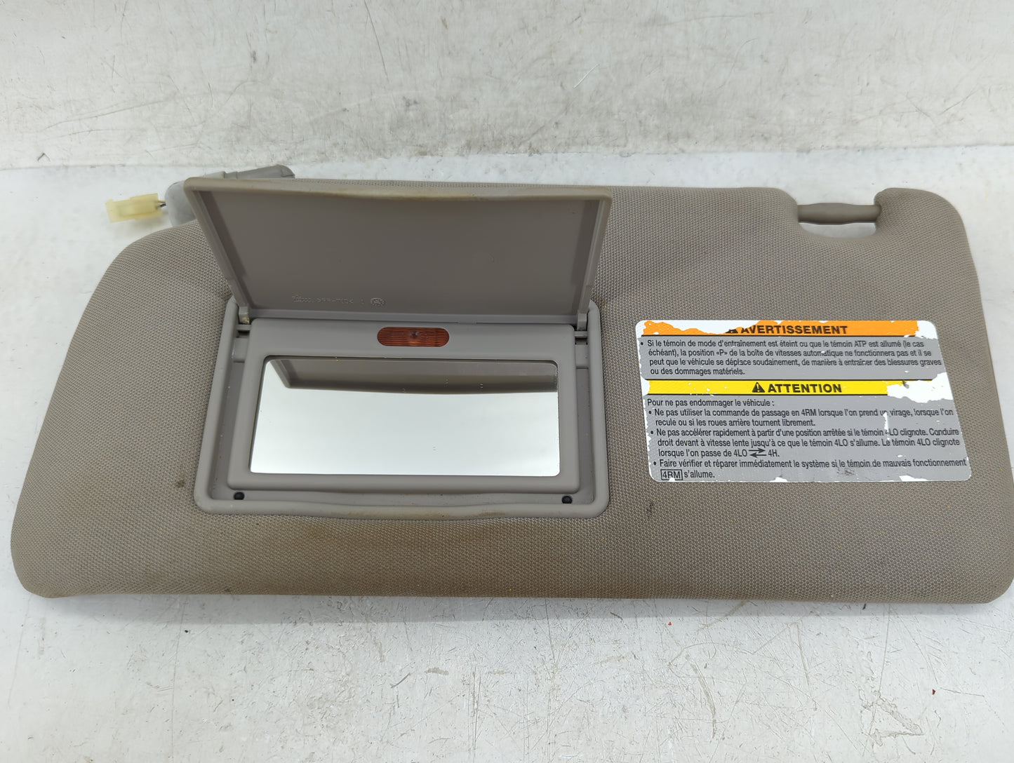 2005-2012 Nissan Pathfinder Sun Visor Shade Replacement Driver Left Mirror Fits Fits 2005 2006 2007 2008 2009 2010 2011 2012