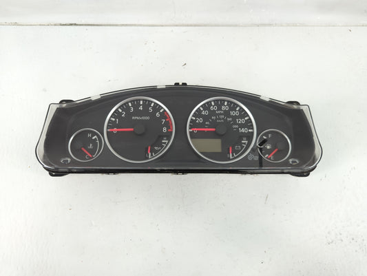 2006 Nissan Pathfinder Instrument Cluster Speedometer Gauges P/N:XPF1337468 Fits OEM Used Auto Parts - Oemusedautoparts1.com