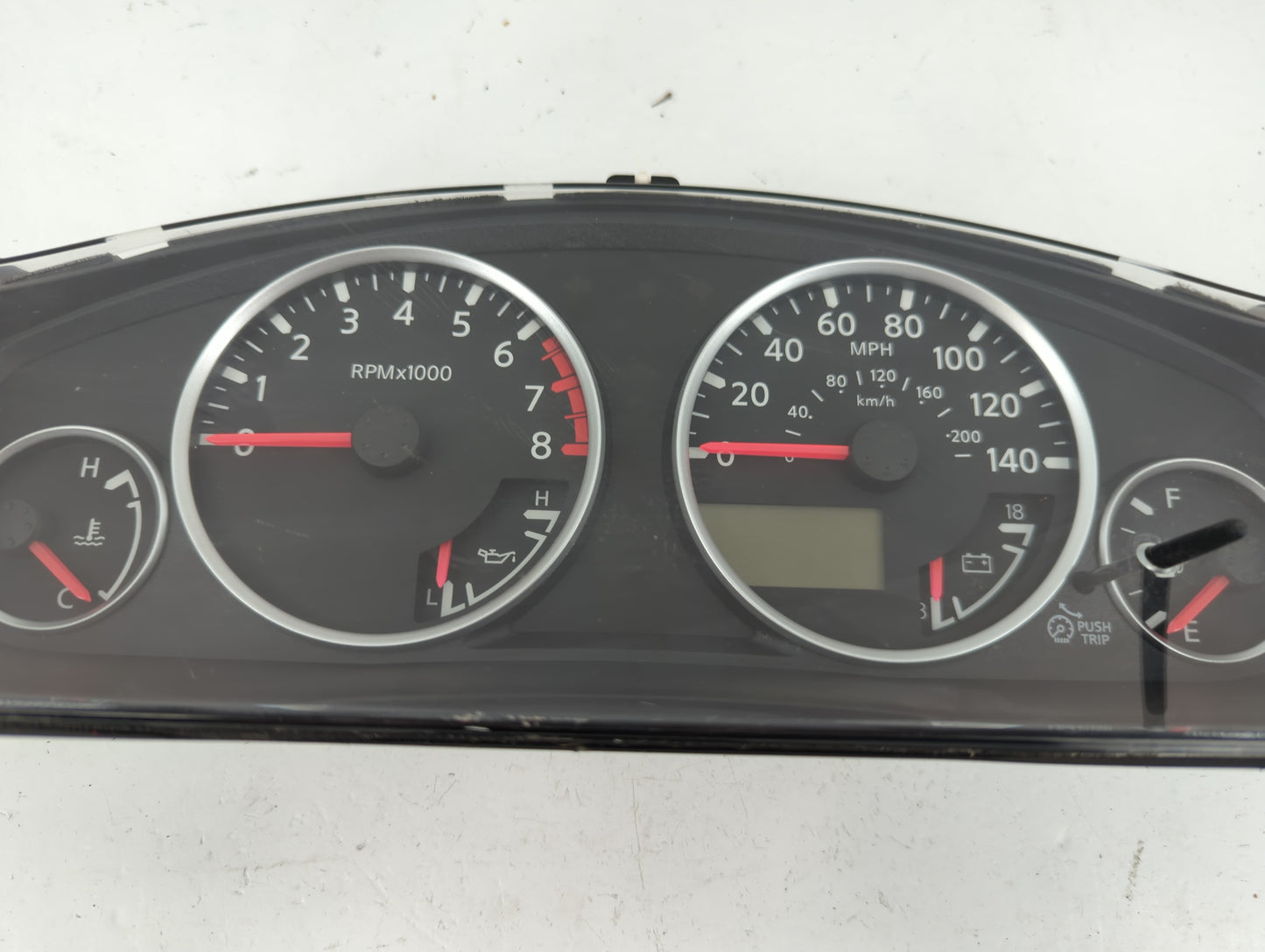 2006 Nissan Pathfinder Instrument Cluster Speedometer Gauges P/N:XPF1337468 Fits OEM Used Auto Parts - Oemusedautoparts1.com