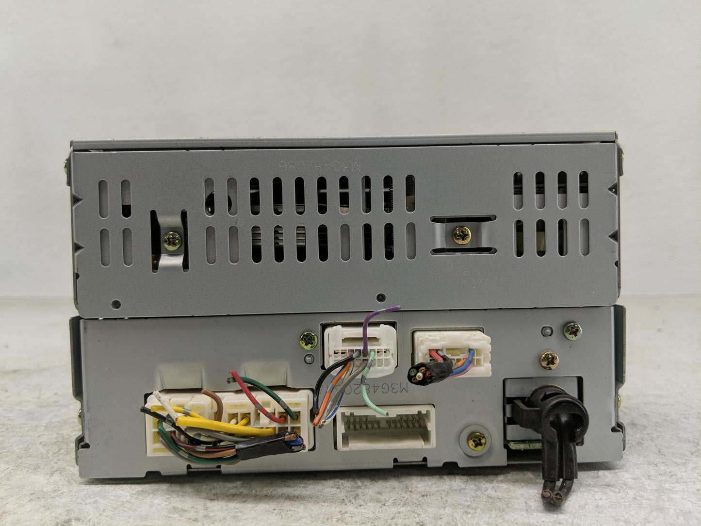 2006-2007 Nissan Pathfinder Radio AM FM Cd Player Receiver Replacement P/N:28185 ZP45A Fits Fits 2006 2007 OEM Used Auto Par