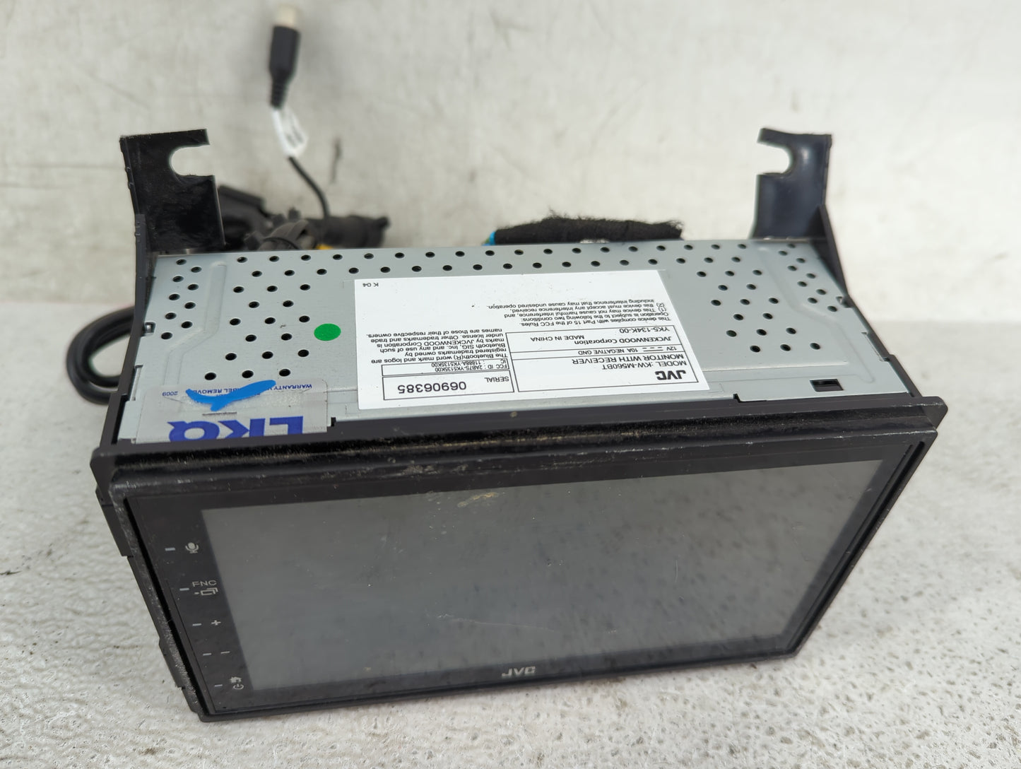 2006 Nissan Pathfinder Radio AM FM Cd Player Receiver Replacement P/N:KW-M560BT YK5-134K-00, 2AB7S-YK5135K00 Fits OEM Used A