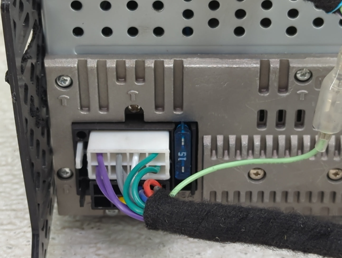 2006 Nissan Pathfinder Radio AM FM Cd Player Receiver Replacement P/N:KW-M560BT YK5-134K-00, 2AB7S-YK5135K00 Fits OEM Used A