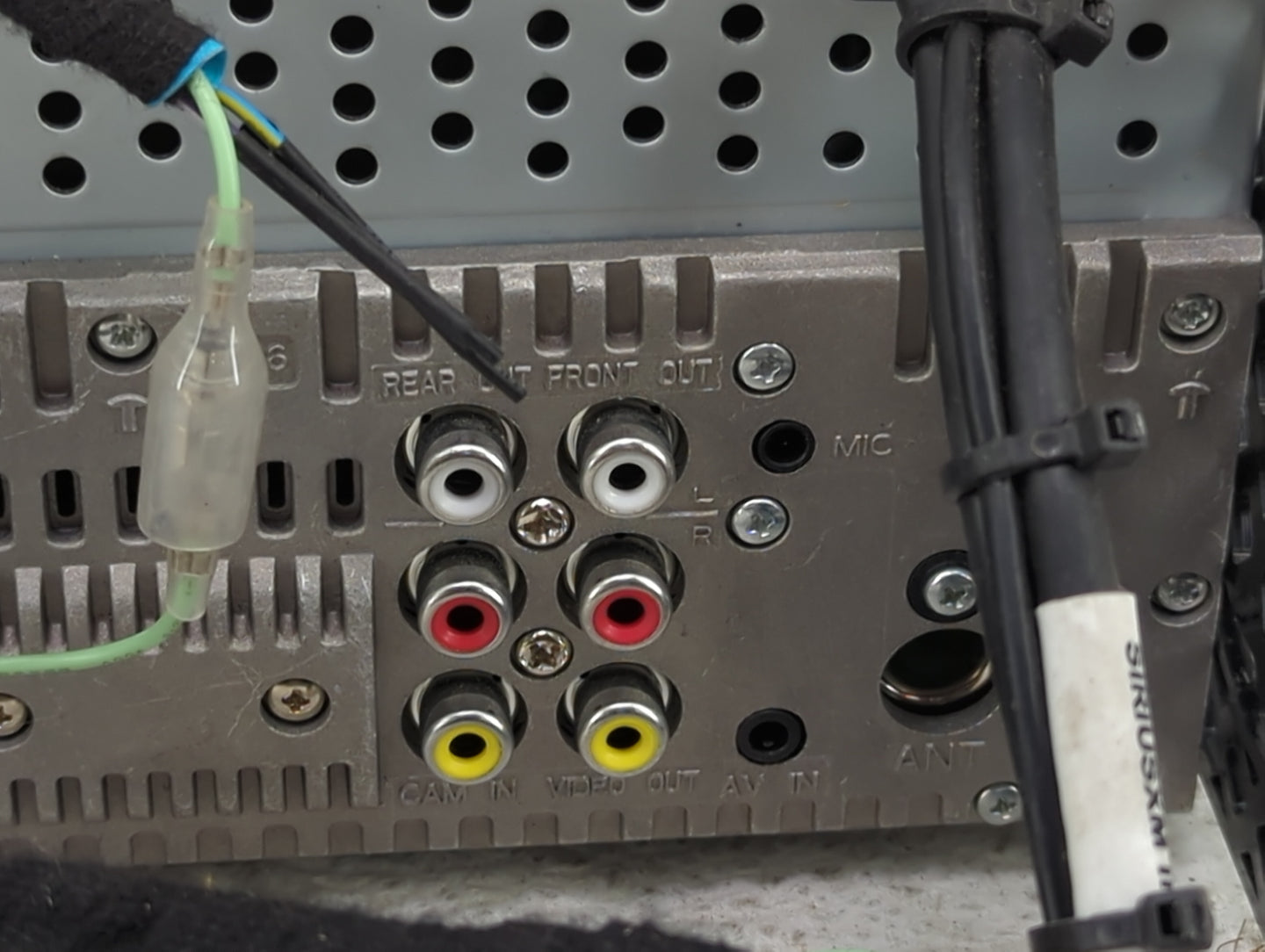 2006 Nissan Pathfinder Radio AM FM Cd Player Receiver Replacement P/N:KW-M560BT YK5-134K-00, 2AB7S-YK5135K00 Fits OEM Used A