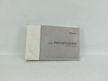 2006 Nissan Pathfinder Owners Manual Book Guide OEM Used Auto Parts - Oemusedautoparts1.com