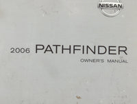 2006 Nissan Pathfinder Owners Manual Book Guide OEM Used Auto Parts - Oemusedautoparts1.com