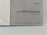 2006 Nissan Pathfinder Owners Manual Book Guide OEM Used Auto Parts - Oemusedautoparts1.com