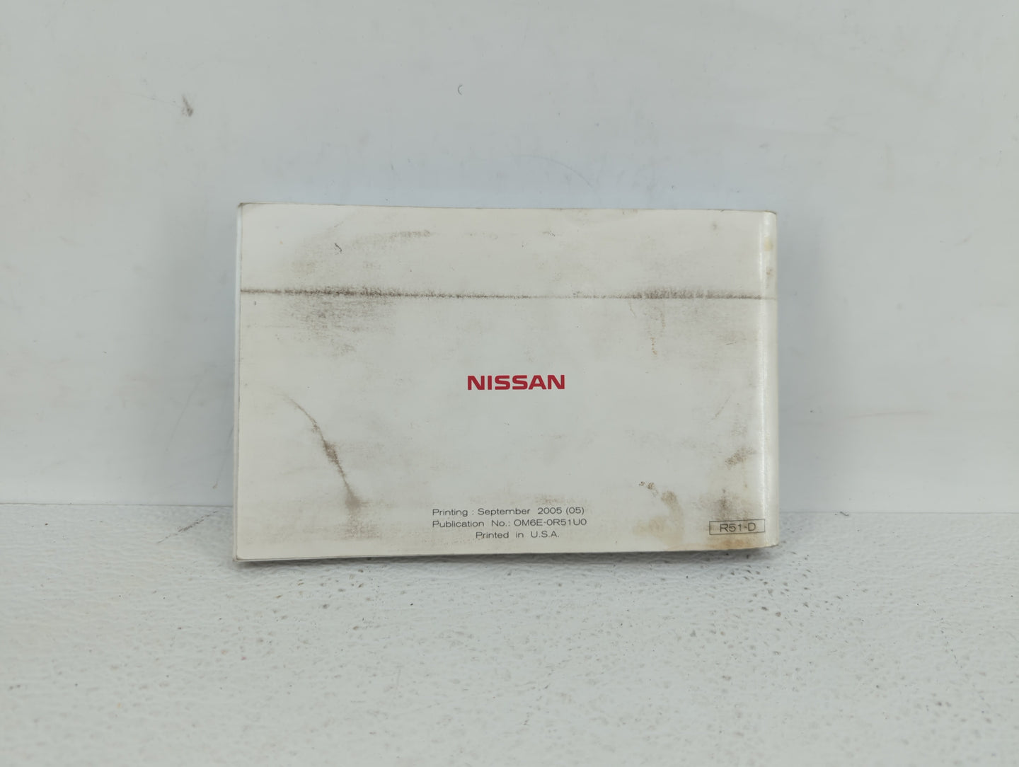 2006 Nissan Pathfinder Owners Manual Book Guide OEM Used Auto Parts - Oemusedautoparts1.com