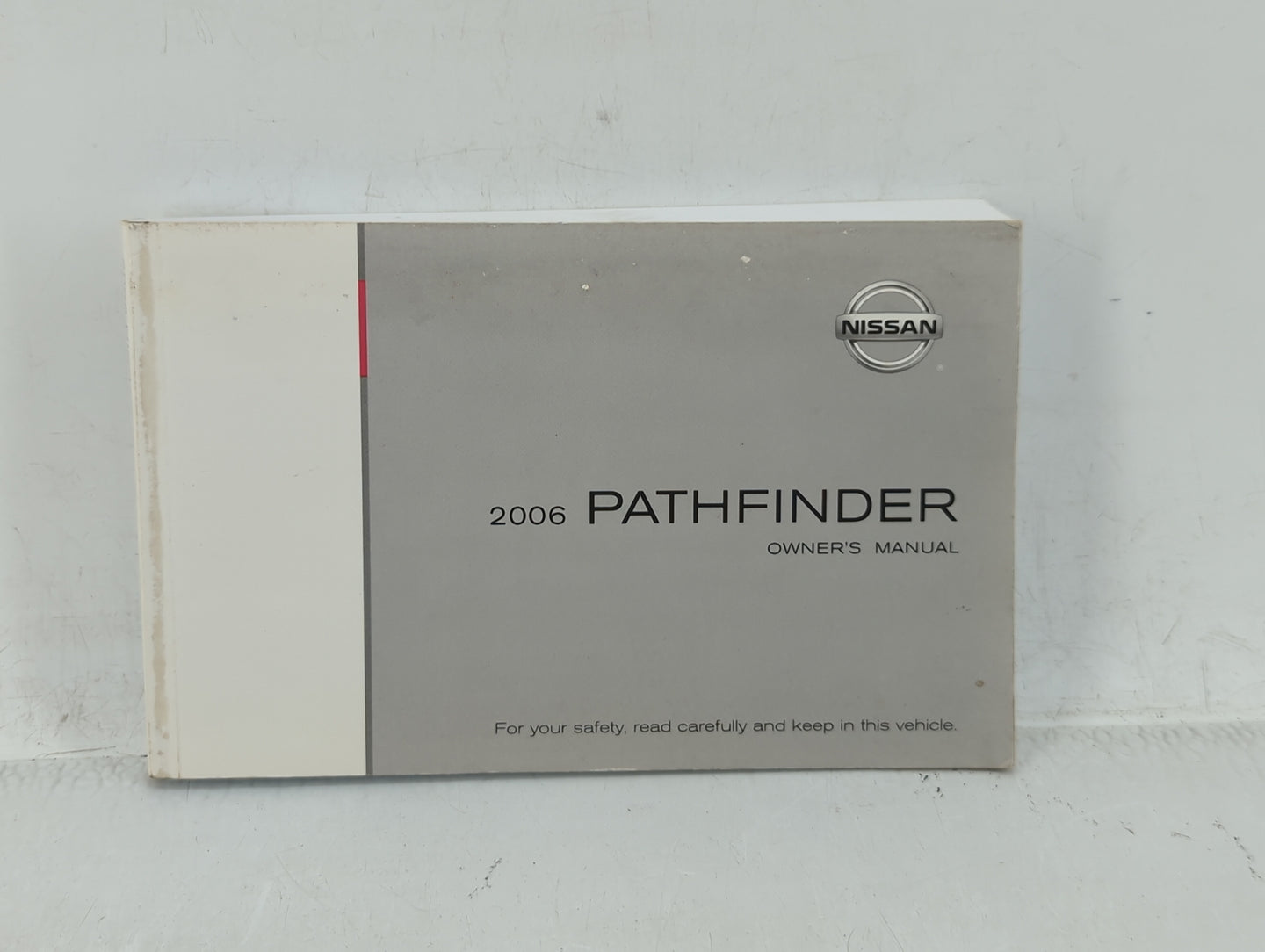 2006 Nissan Pathfinder Owners Manual Book Guide OEM Used Auto Parts - Oemusedautoparts1.com