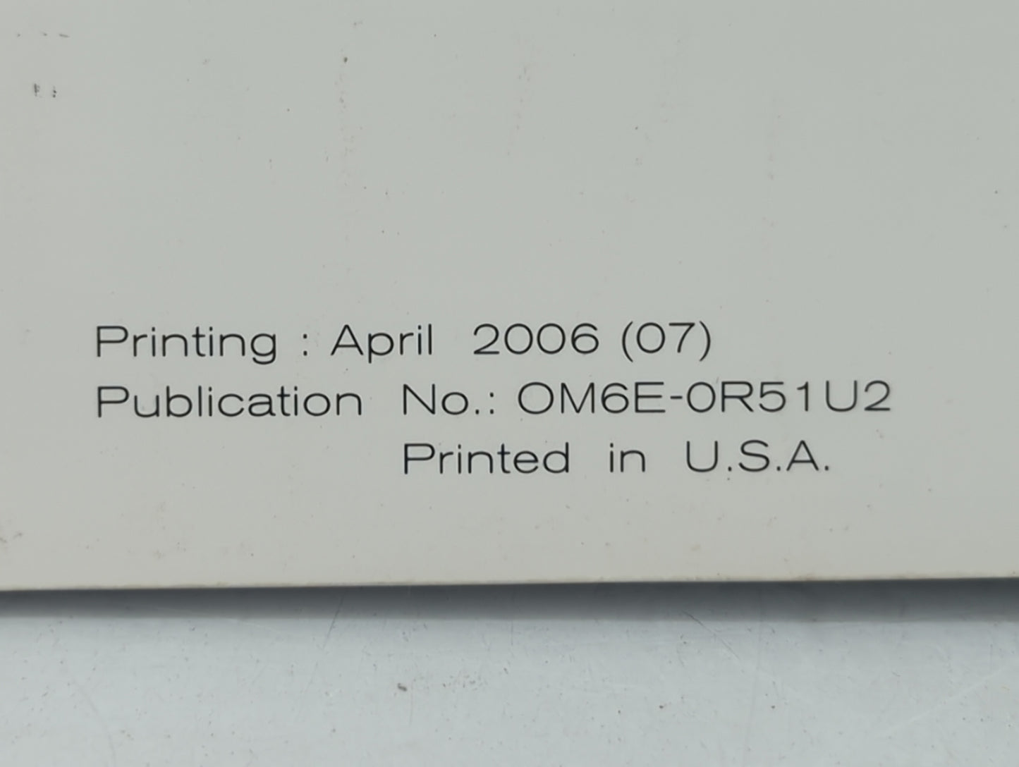 2006 Nissan Pathfinder Owners Manual Book Guide OEM Used Auto Parts - Oemusedautoparts1.com