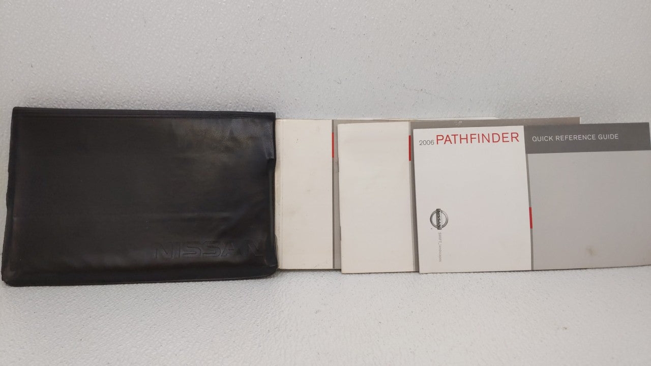 2006 Nissan Pathfinder Owners Manual Book Guide OEM Used Auto Parts - Oemusedautoparts1.com