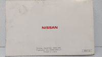2006 Nissan Pathfinder Owners Manual Book Guide OEM Used Auto Parts - Oemusedautoparts1.com