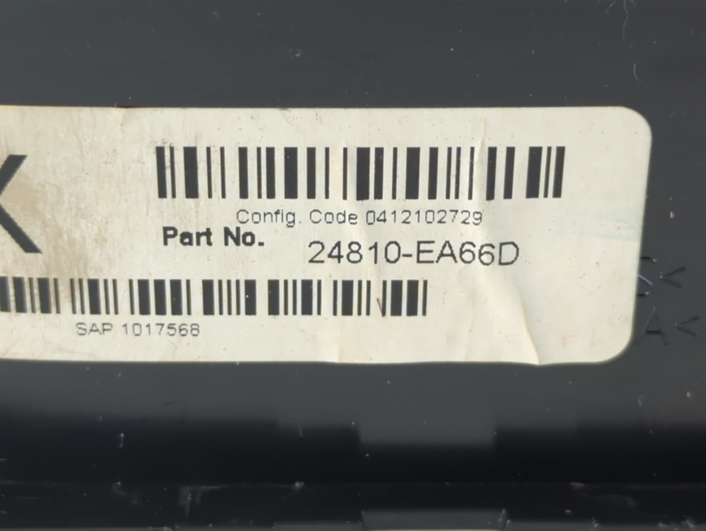 2006 Nissan Pathfinder Instrument Cluster Speedometer Gauges P/N:24810-EA66D Fits OEM Used Auto Parts - Oemusedautoparts1.co