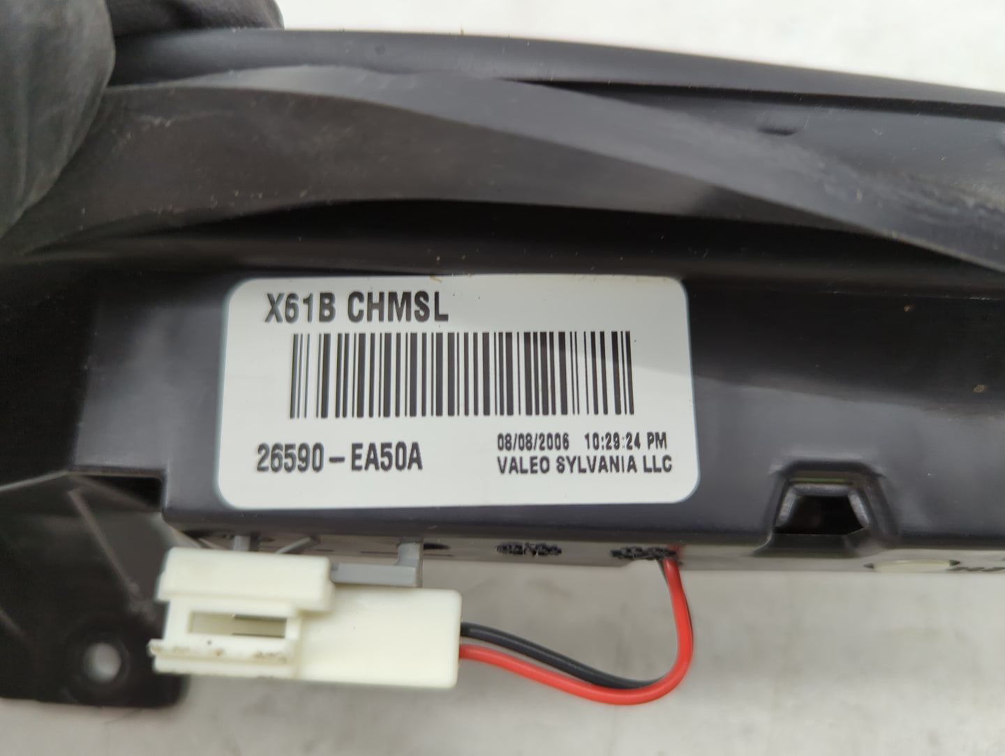 2005 Nissan Pathfinder Passenger Right Side Deck Lid Mounted Tail Light - Oemusedautoparts1.com