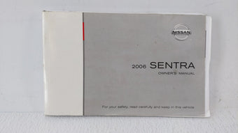 compare product 2006 Nissan Sentra Owners Manual Book Guide OEM Used Auto Parts