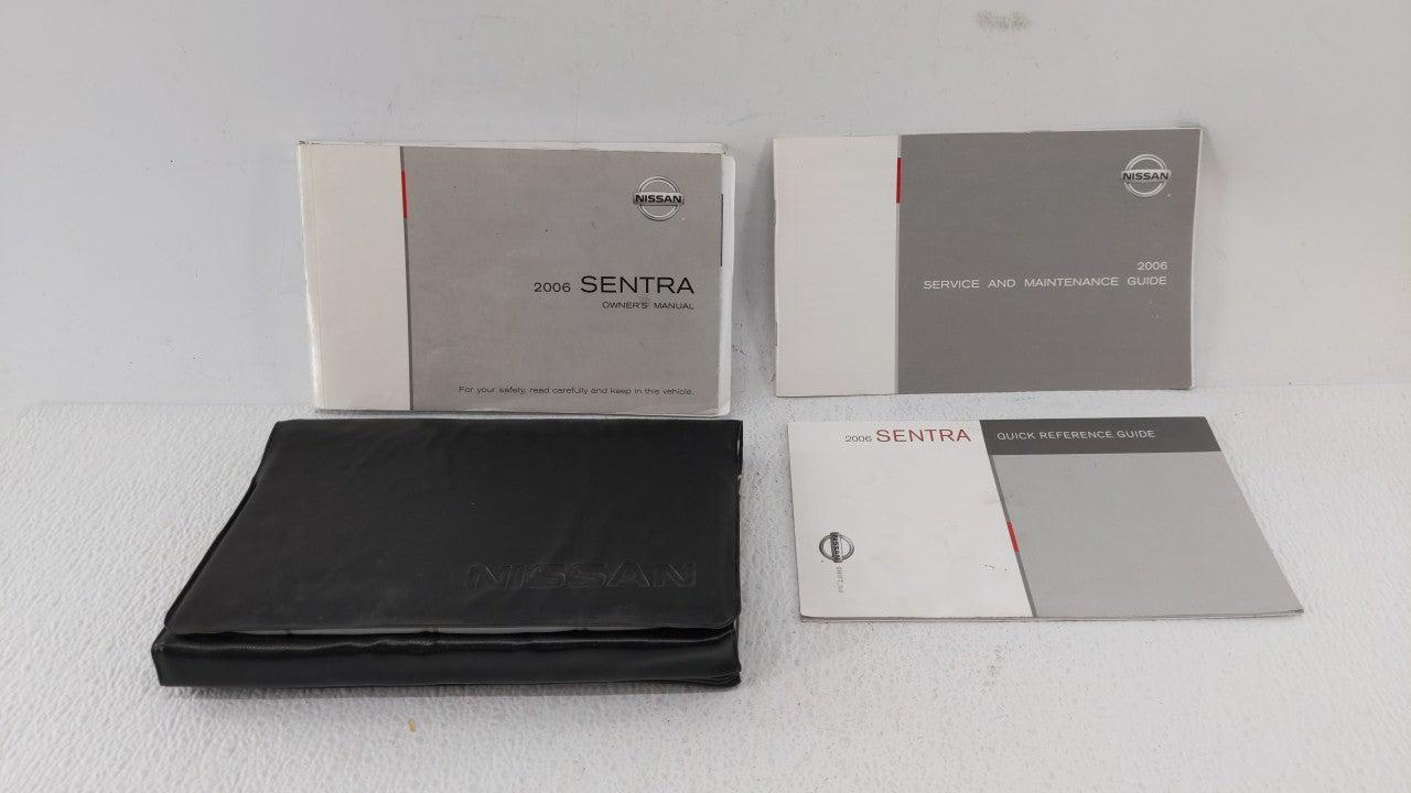 2006 Nissan Sentra Owners Manual Book Guide OEM Used Auto Parts - Oemusedautoparts1.com