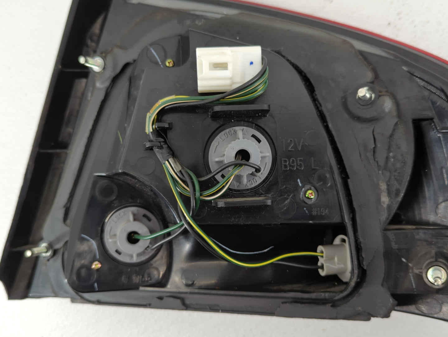 2004-2006 Nissan Sentra Tail Light Assembly Driver Left OEM Fits Fits 2004 2005 2006 OEM Used Auto Parts - Oemusedautoparts1