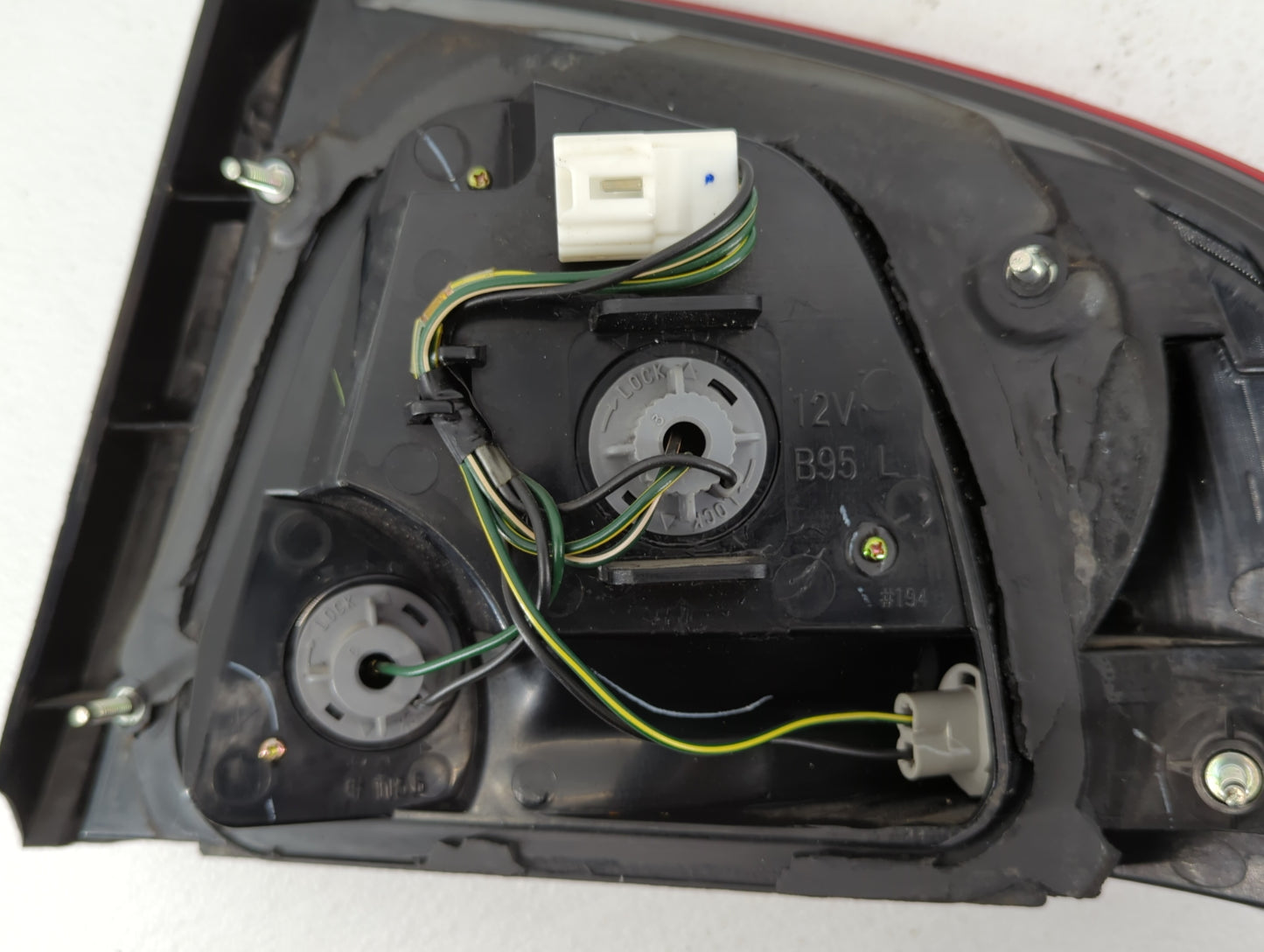 2004-2006 Nissan Sentra Tail Light Assembly Driver Left OEM Fits Fits 2004 2005 2006 OEM Used Auto Parts - Oemusedautoparts1