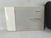 2006 Nissan Titan Owners Manual Book Guide OEM Used Auto Parts - Oemusedautoparts1.com