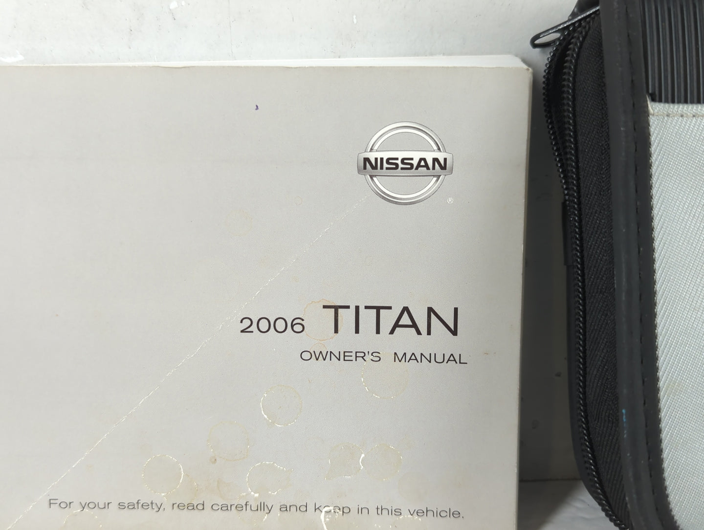 2006 Nissan Titan Owners Manual Book Guide OEM Used Auto Parts - Oemusedautoparts1.com