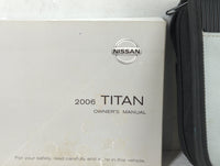 2006 Nissan Titan Owners Manual Book Guide OEM Used Auto Parts - Oemusedautoparts1.com