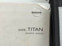 2006 Nissan Titan Owners Manual Book Guide OEM Used Auto Parts - Oemusedautoparts1.com