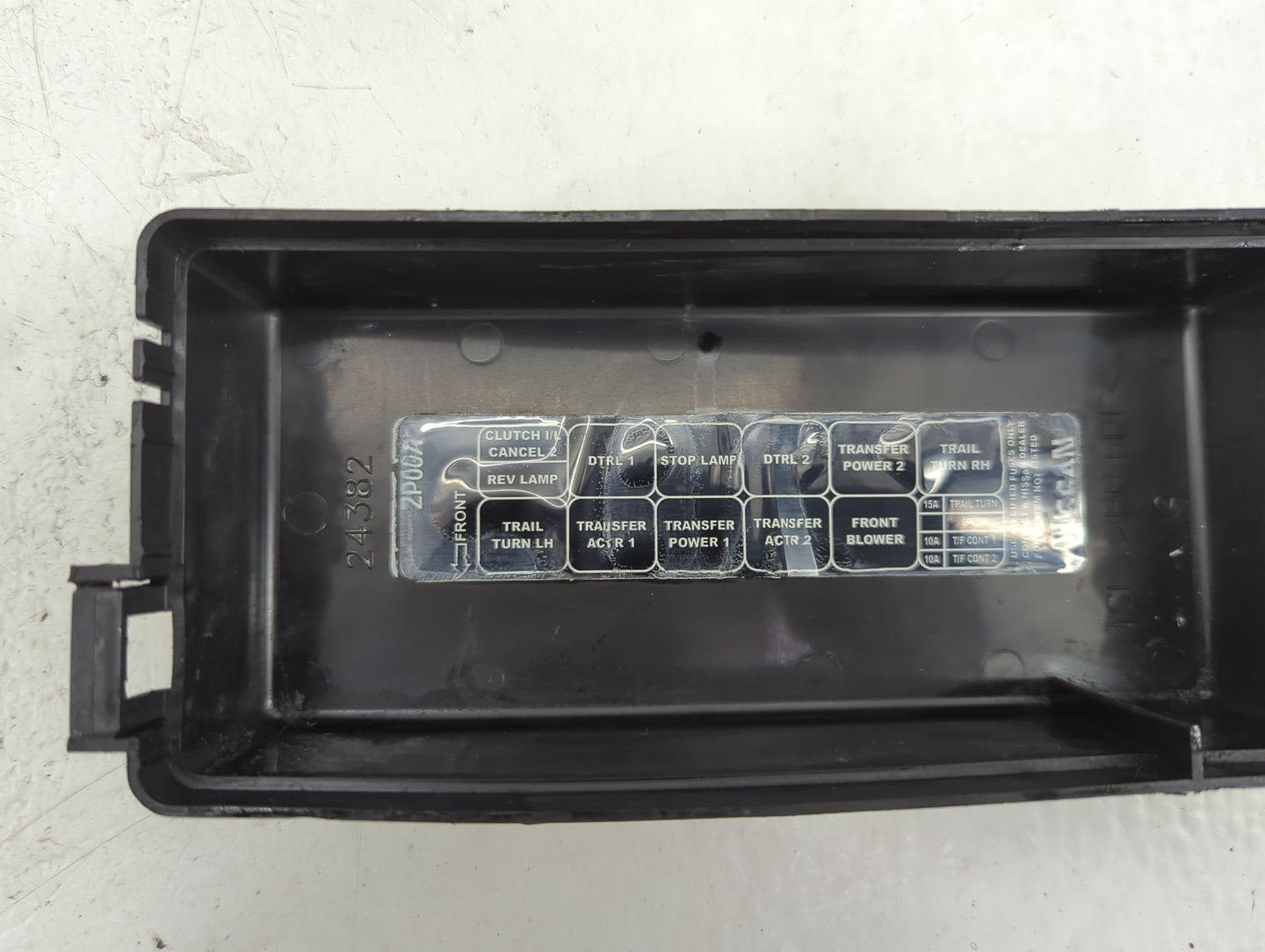 2005-2007 Nissan Xterra Fusebox Fuse Box Panel Relay Module P/N:24382 Fits Fits 2005 2006 2007 OEM Used Auto Parts - Oemused