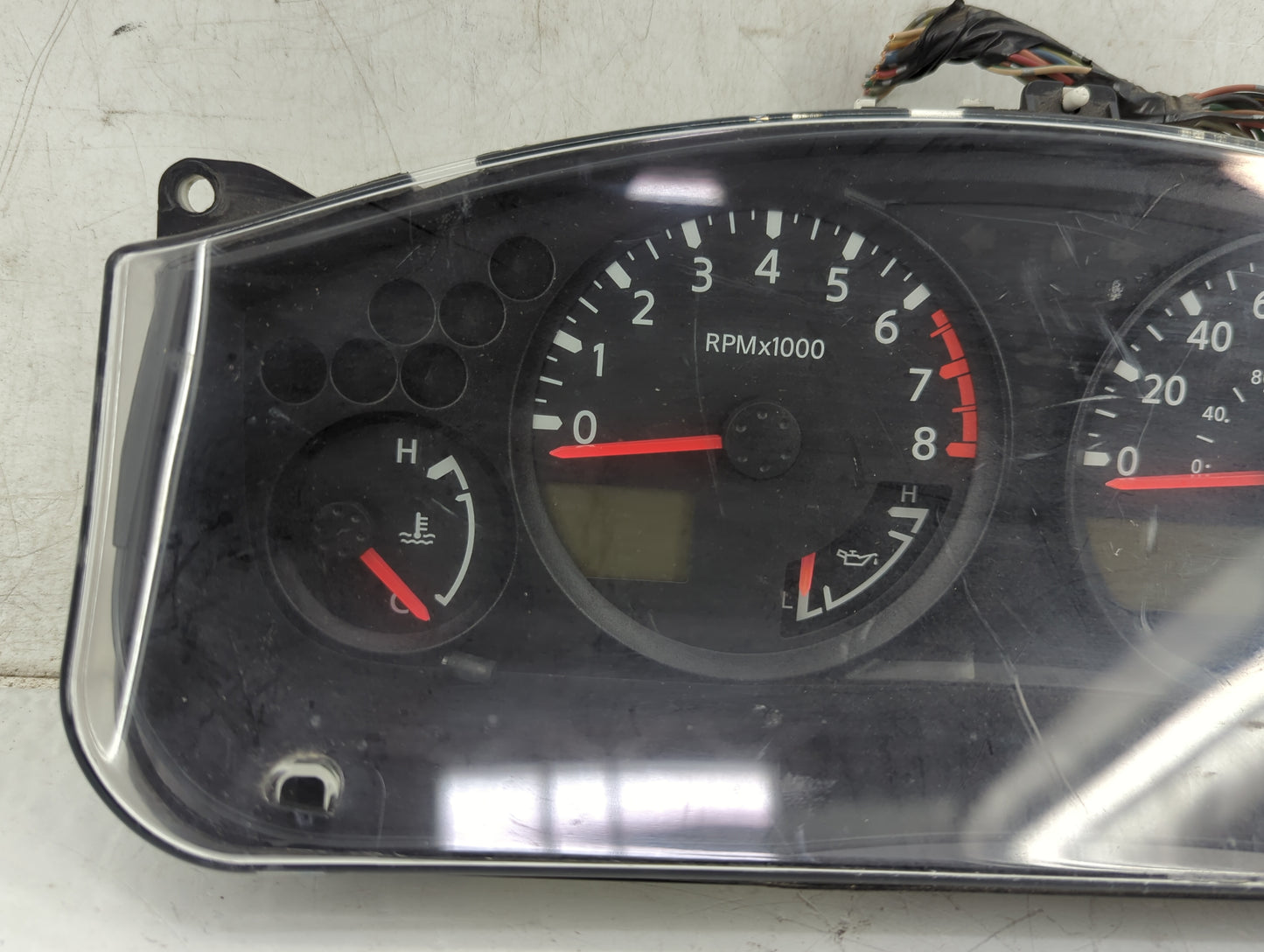 2006-2007 Nissan Xterra Instrument Cluster Speedometer Gauges P/N:24810-EA13D Fits Fits 2006 2007 OEM Used Auto Parts - Oemu