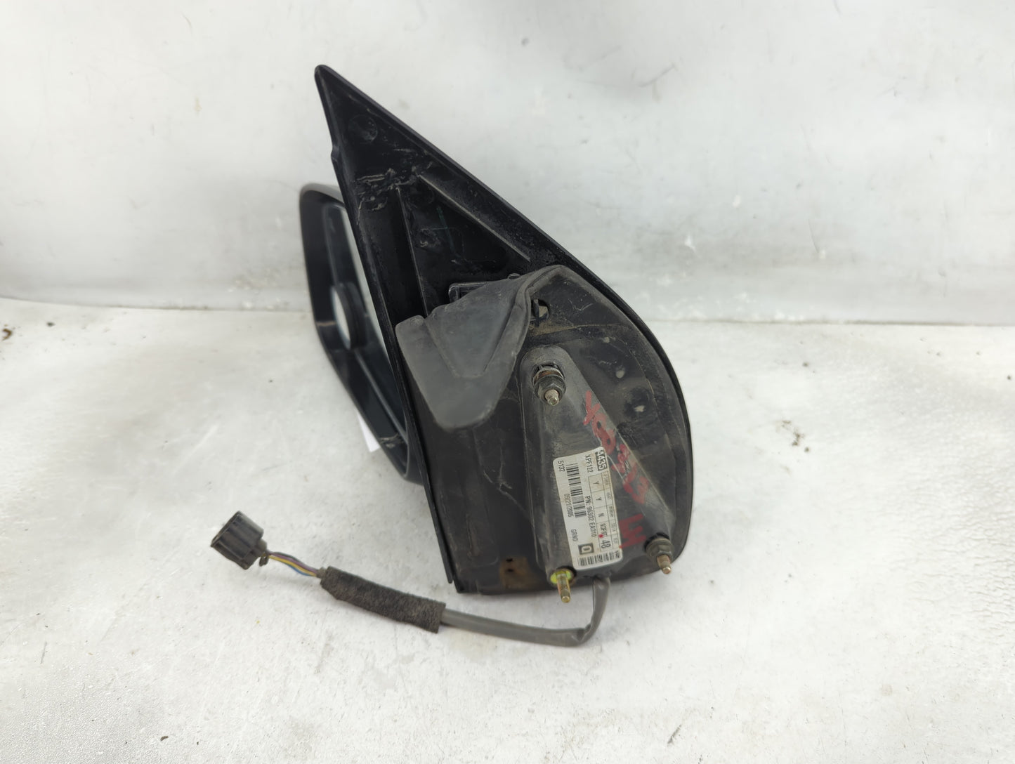 2005-2015 Nissan Xterra Driver Left Side View Power Door Mirror Black - Oemusedautoparts1.com