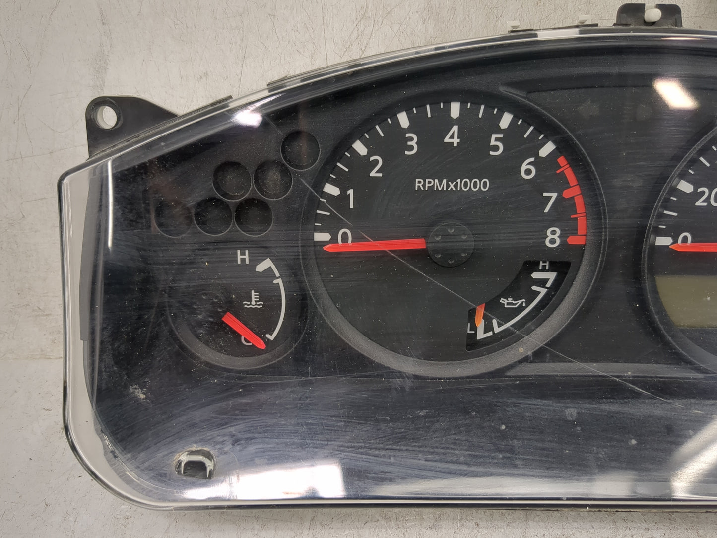 2006-2007 Nissan Xterra Instrument Cluster Speedometer Gauges P/N:24810-EA23D Miles: Fits Fits 2006 2007 OEM Used Auto Parts