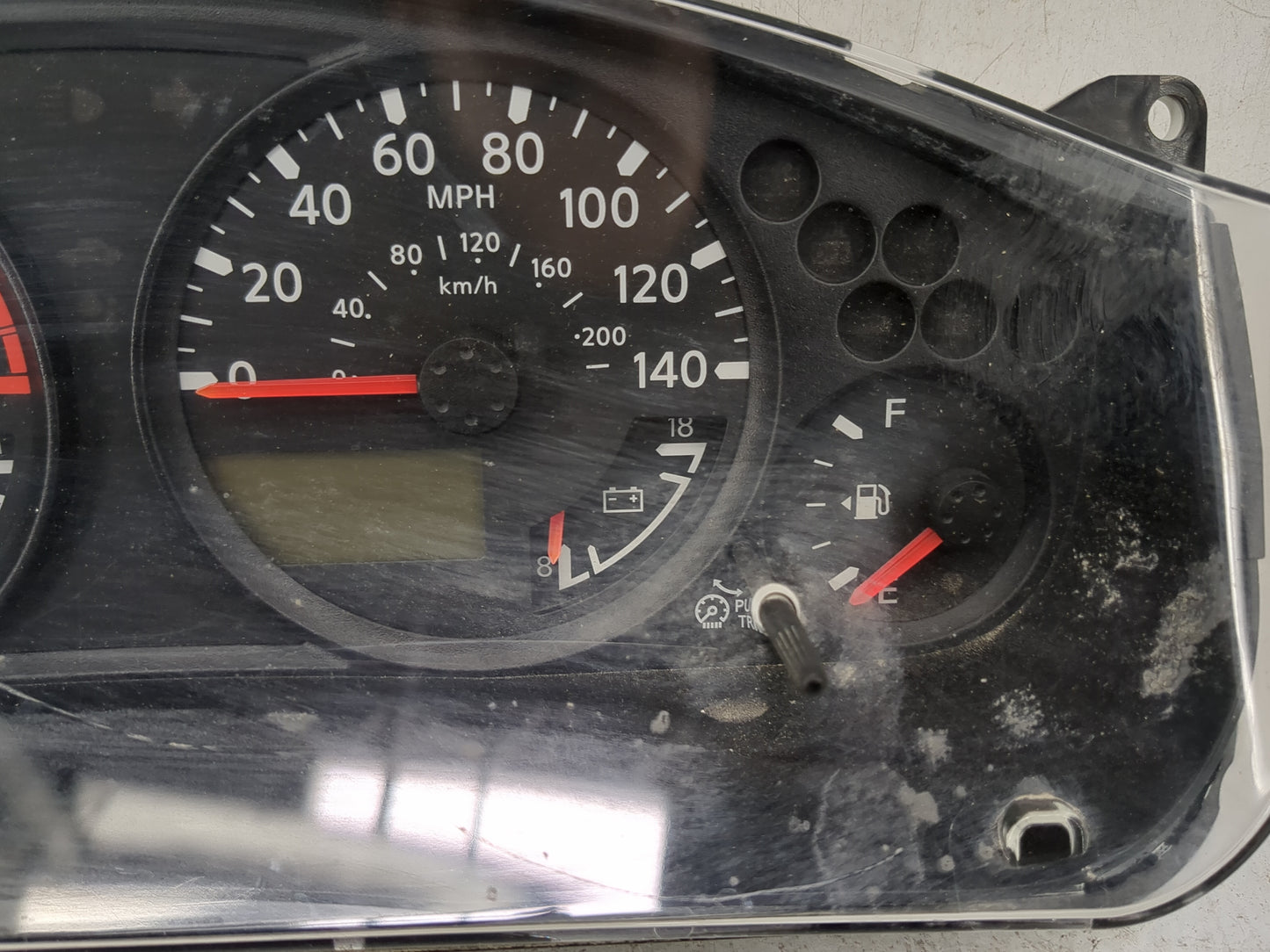 2006-2007 Nissan Xterra Instrument Cluster Speedometer Gauges P/N:24810-EA23D Miles: Fits Fits 2006 2007 OEM Used Auto Parts