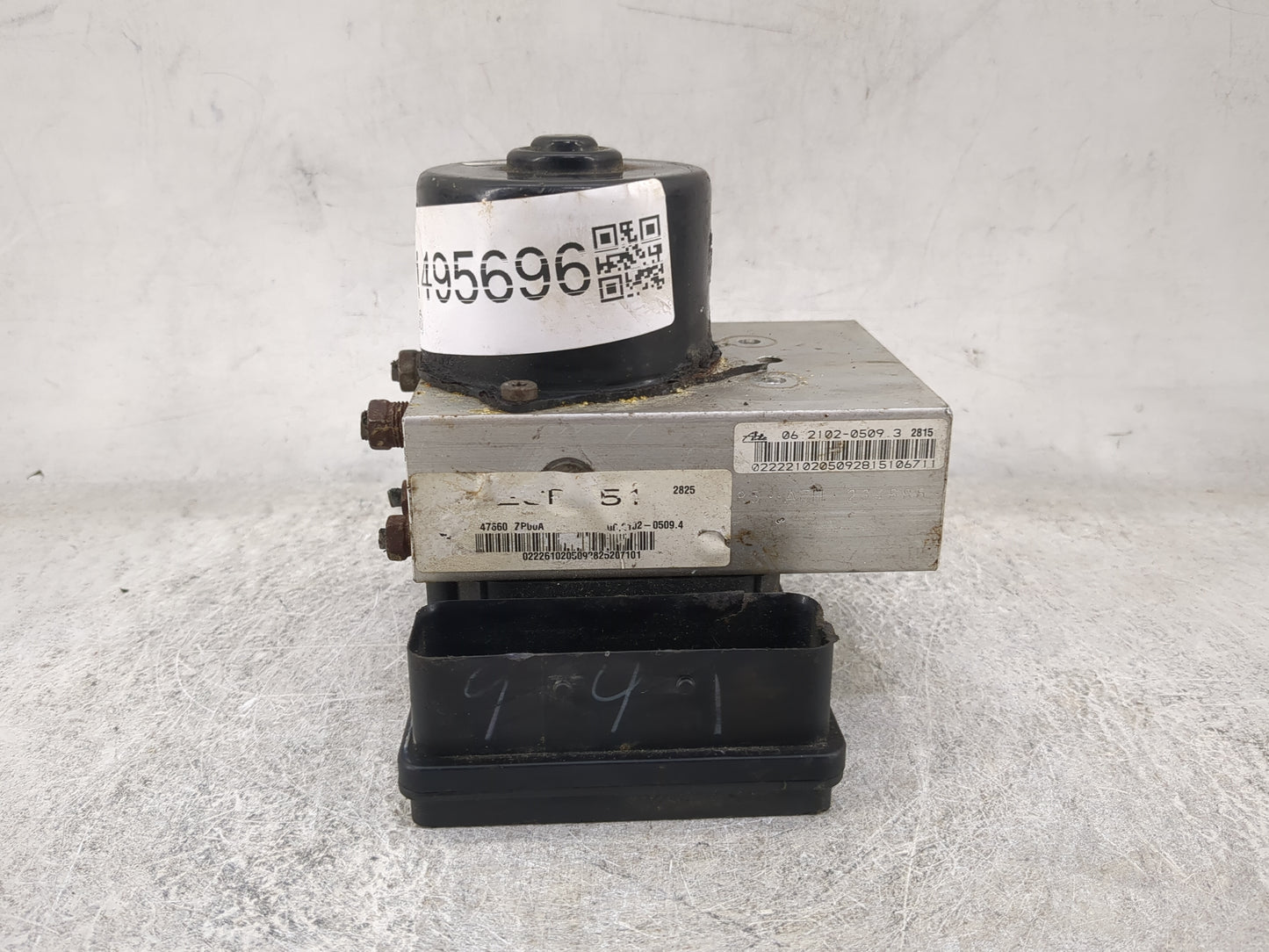 2006 Nissan Xterra ABS Pump Control Module Replacement P/N:47660 ZP60A 06.2102-0509.3, 06.2102-0509.4 Fits OEM Used Auto Par
