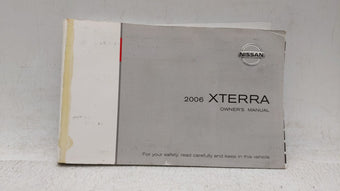 compare product 2006 Nissan Xterra Owners Manual Book Guide OEM Used Auto Parts