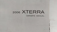 2006 Nissan Xterra Owners Manual Book Guide OEM Used Auto Parts - Oemusedautoparts1.com