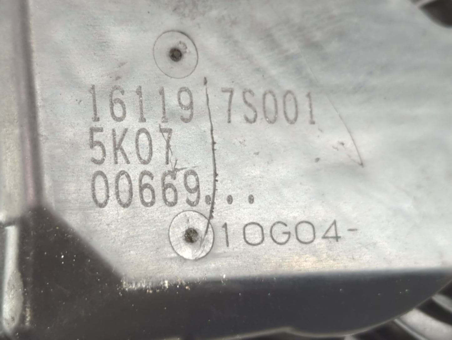 2005-2012 Nissan Xterra Throttle Body P/N:16119 7S001 Fits Fits 2005 2006 2007 2008 2009 2010 2011 2012 2013 2014 OEM Used A