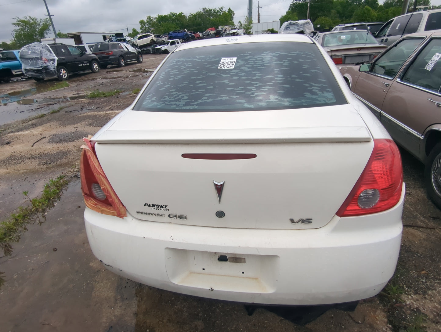 2005-2010 Pontiac G6 Trunk/decklid/hatch/tailgate Oem 1024572 - Oemusedautoparts1.com