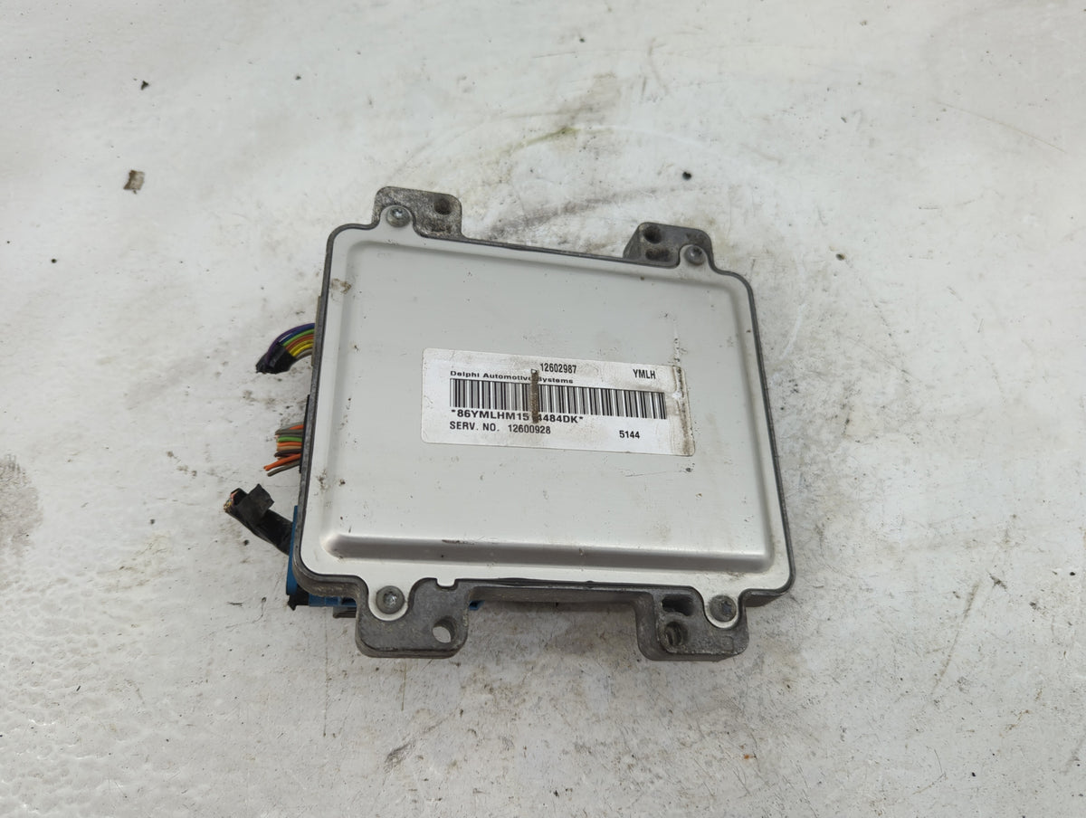 2006 Pontiac G6 PCM Engine Control Computer ECU ECM PCU OEM P/N:12602987 12600928 Fits 2007 OEM Used Auto Parts - Oemusedaut