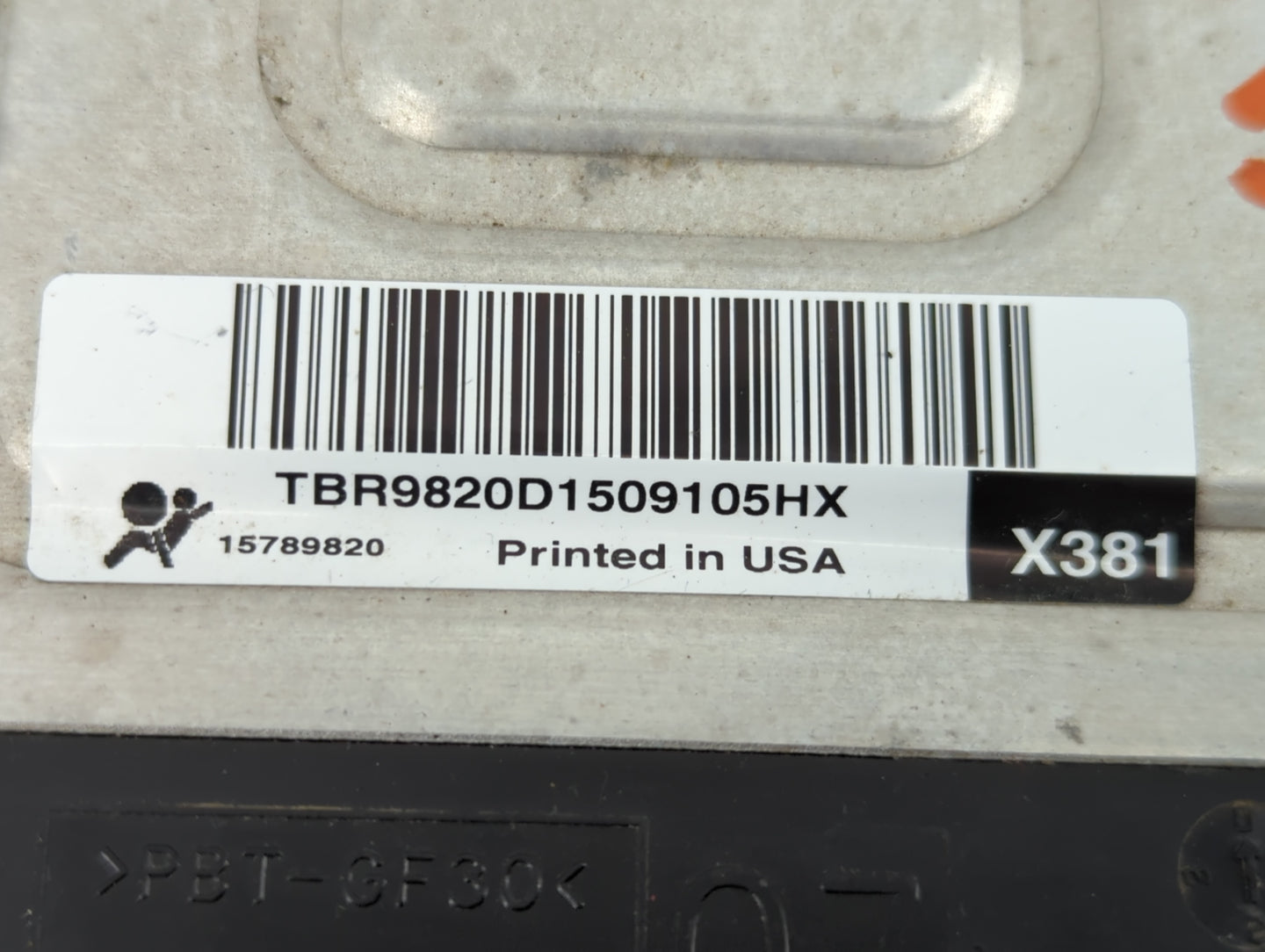 2006 Pontiac G6 PCM Engine Control Computer ECU ECM PCU OEM P/N:15789820 Fits OEM Used Auto Parts - Oemusedautoparts1.com