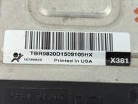 2006 Pontiac G6 PCM Engine Control Computer ECU ECM PCU OEM P/N:15789820 Fits OEM Used Auto Parts - Oemusedautoparts1.com