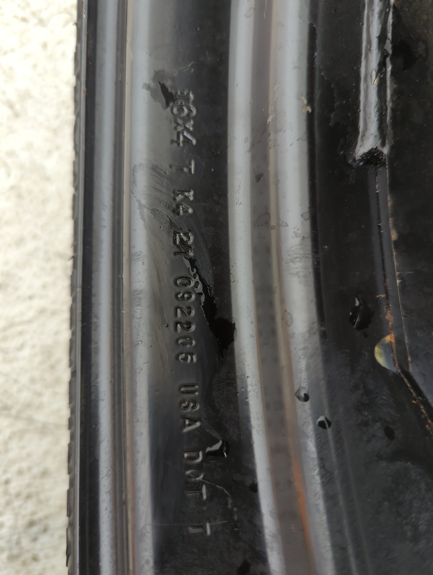 2005-2010 Pontiac G6 Spare Donut Tire Wheel Rim Oem 1352001 - Oemusedautoparts1.com