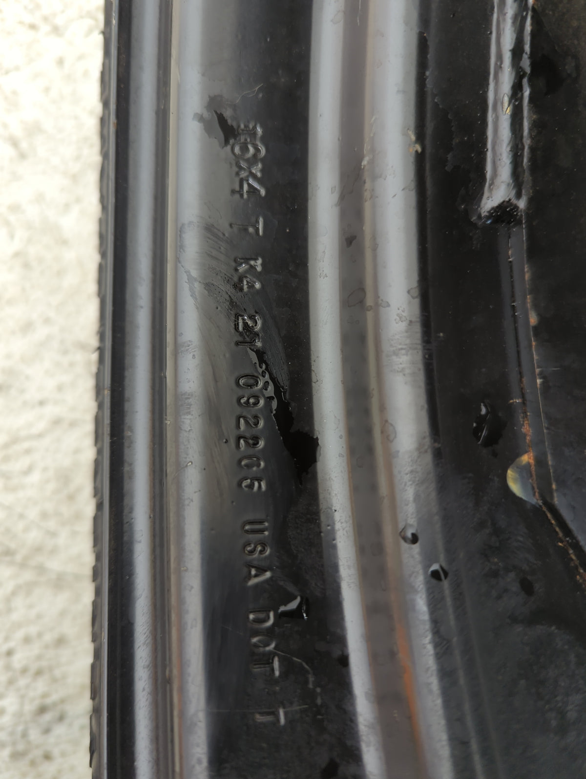 2005-2010 Pontiac G6 Spare Donut Tire Wheel Rim Oem 1352001 - Oemusedautoparts1.com