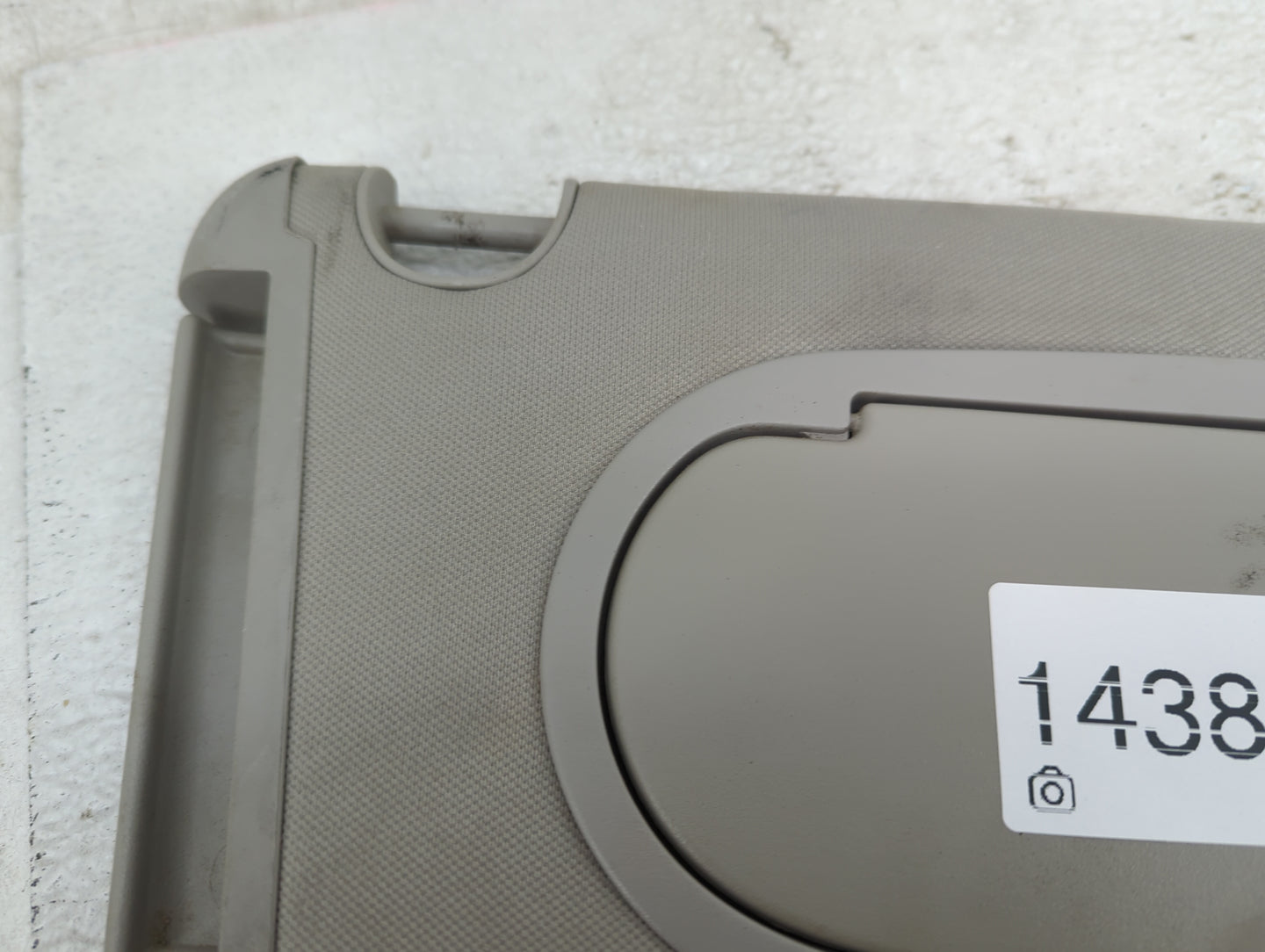 2005-2010 Pontiac G6 Sun Visor Shade Replacement Passenger Right Mirror Fits Fits 2005 2006 2007 2008 2009 2010 OEM Used Aut