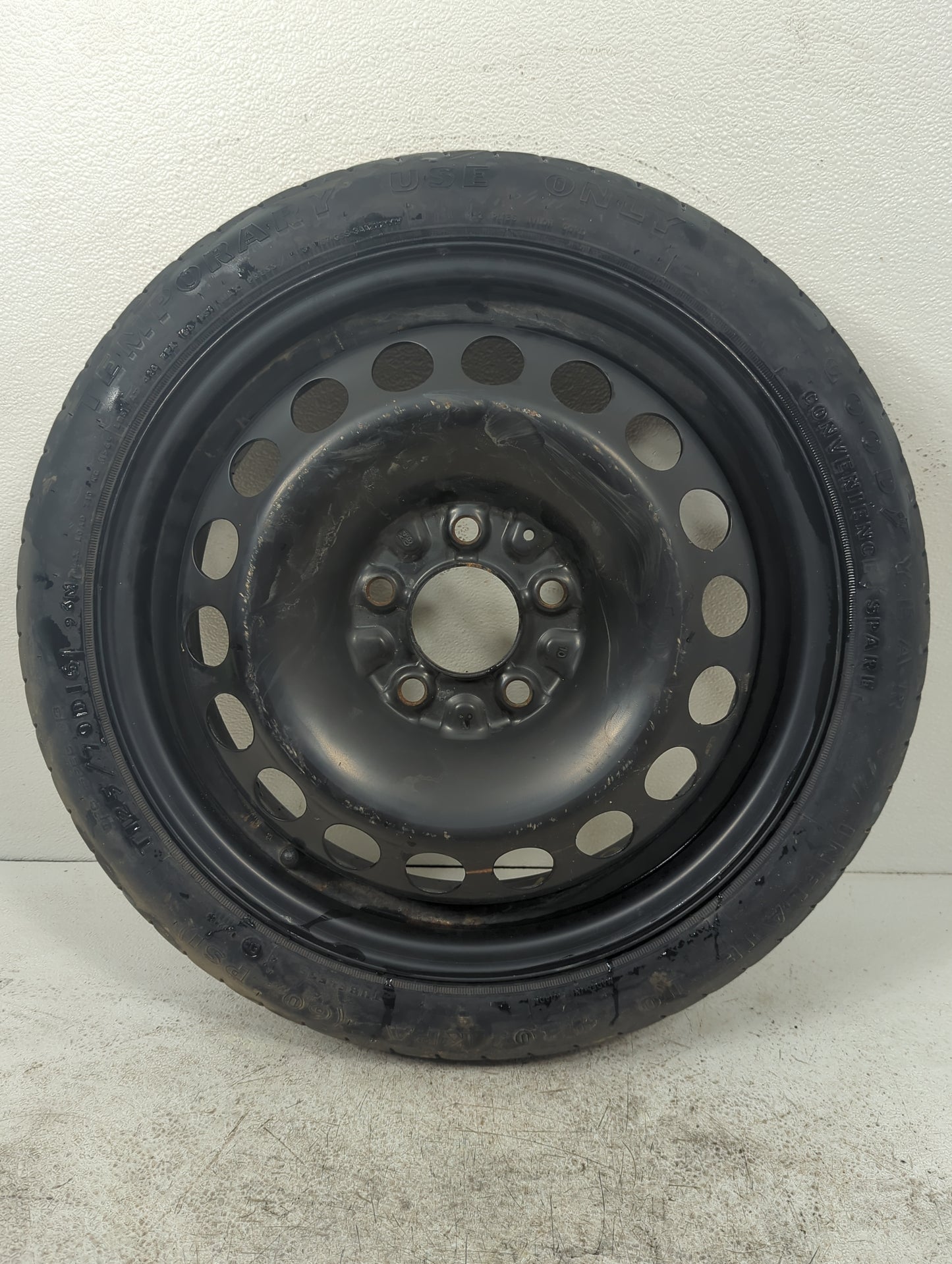 2005-2010 Pontiac G6 Spare Donut Tire Wheel Rim Oem 5037165 - Oemusedautoparts1.com