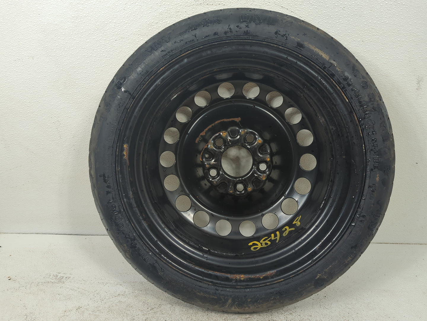 2005-2010 Pontiac G6 Spare Donut Tire Wheel Rim Oem 5037165 - Oemusedautoparts1.com