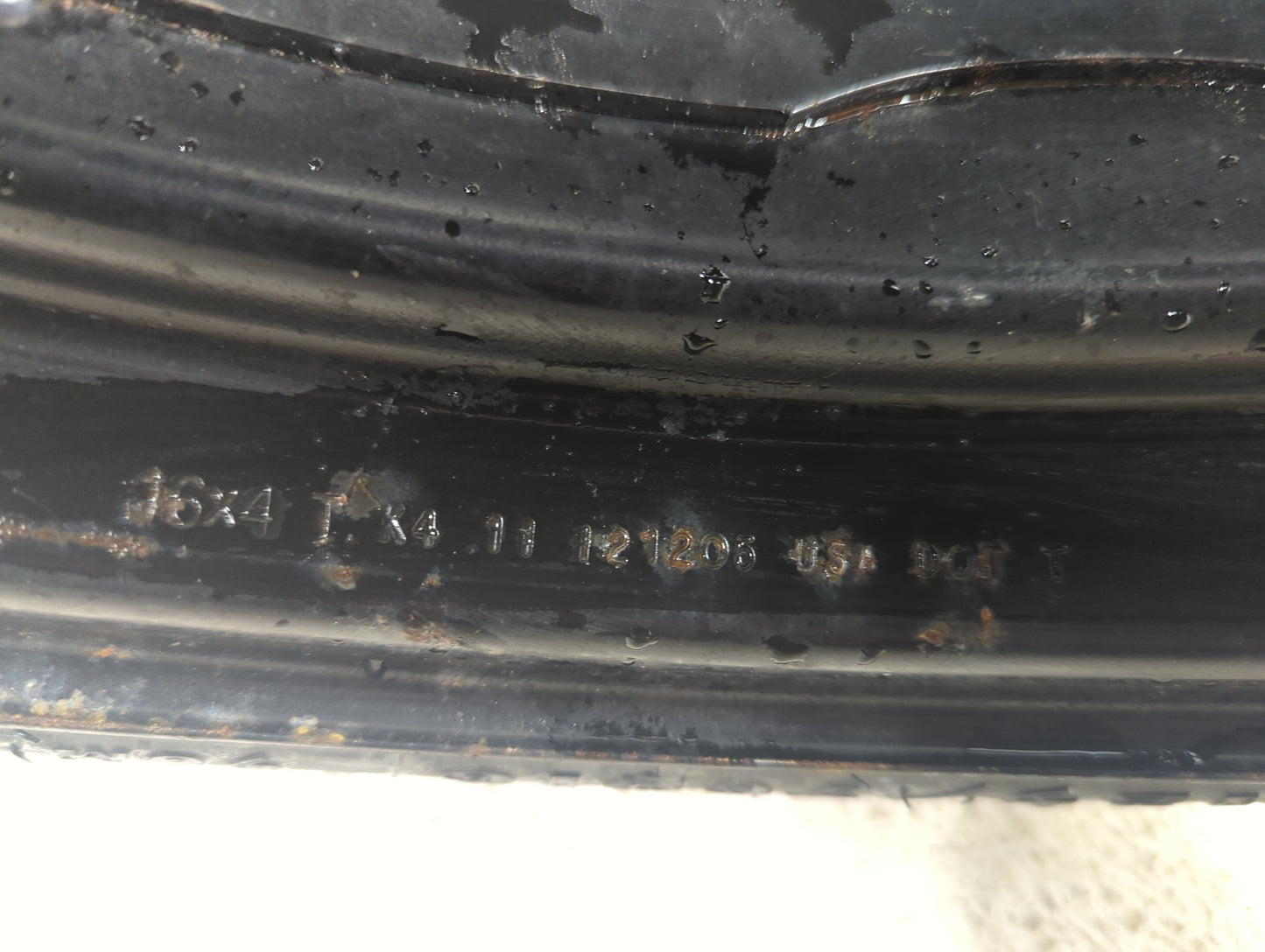 2005-2010 Pontiac G6 Spare Donut Tire Wheel Rim Oem 5037165 - Oemusedautoparts1.com